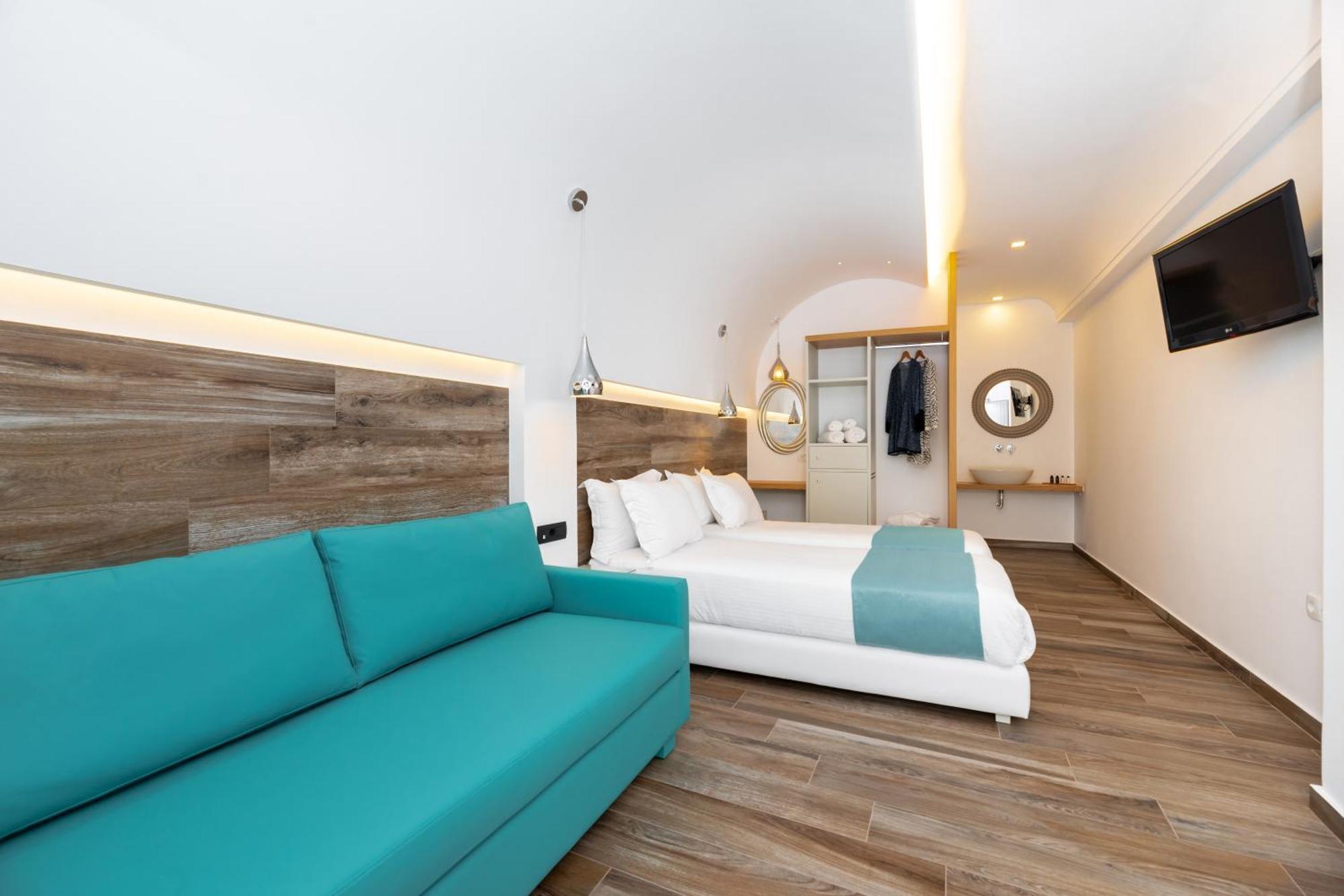 Deluxe Hotel Santorini Фира Стая снимка