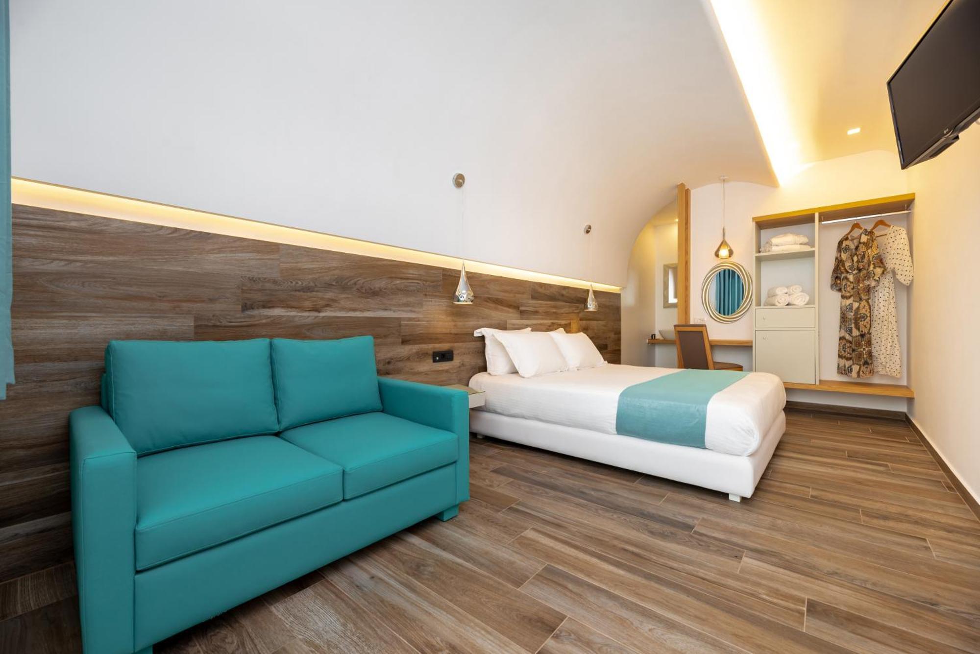Deluxe Hotel Santorini Фира Стая снимка